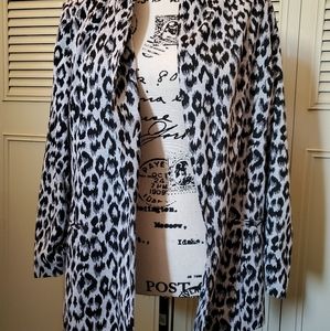 NWOT black and white jacket
